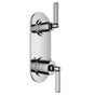 Santec - TRIM (Non-Shared Function) - 1/2'' Thermostatic Trim with Volume Control and 3-Way Diverter - Satin Brass