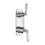 Santec - TRIM (Non-Shared Function) - 1/2'' Thermostatic Trim with Volume Control and 2-Way Diverter - Satin Nickel