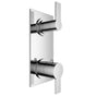 Santec - TRIM - 1/2'' Thermostatic Trim with One Way Volume Control - Matte Black