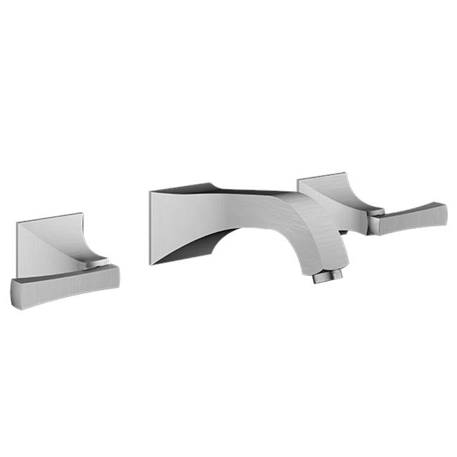 Santec - Wall Mount Widespread Lavatory - Satin Nickel
