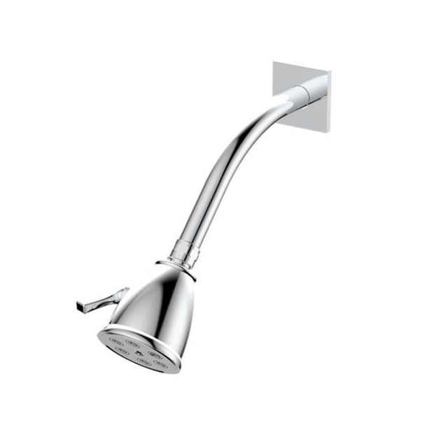 Santec - Standard 6 Port Showerhead with Arm and Flange - Satin Metallic Rose PVD