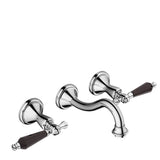 Santec - Wall Mount Widespread Lavatory - Satin Metallic Rose PVD