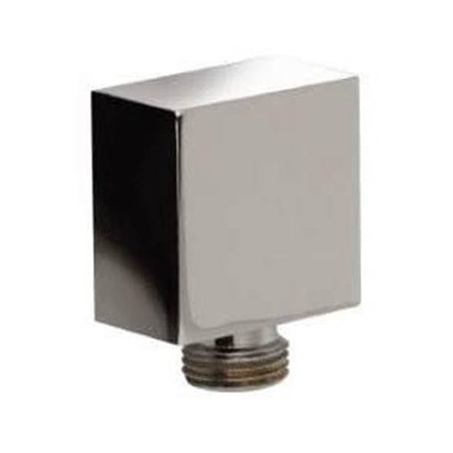Santec - Square Supply Elbow All Brass - Matte Black