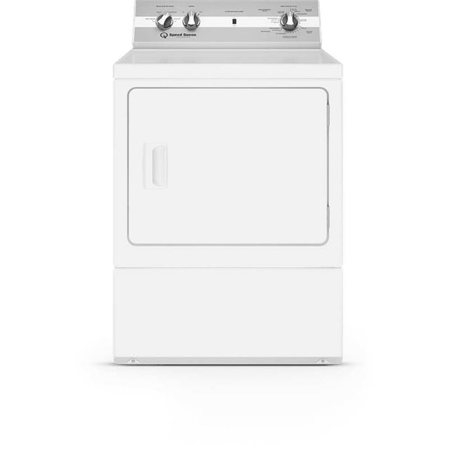 Speed Queen - Gas Dryer - White