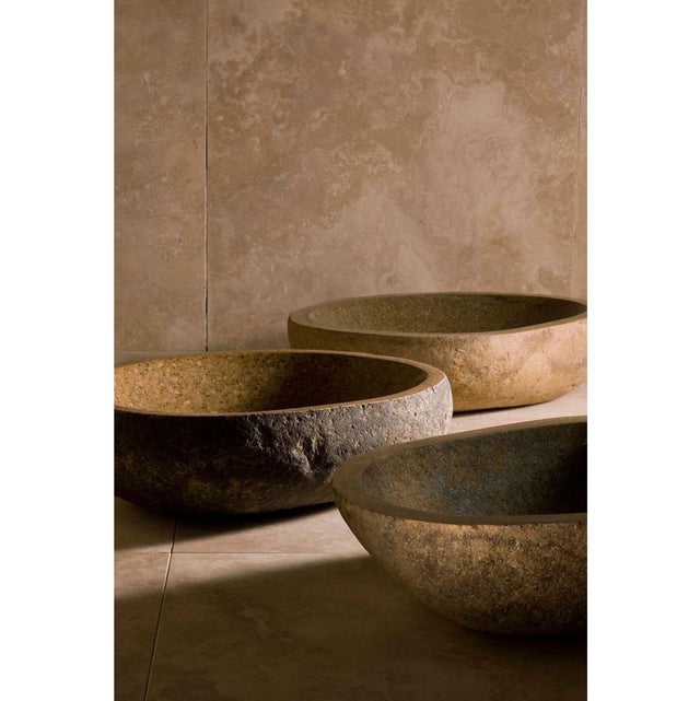 Stone Forest - Pebble Vessel - Granite Boulder, Color Varies