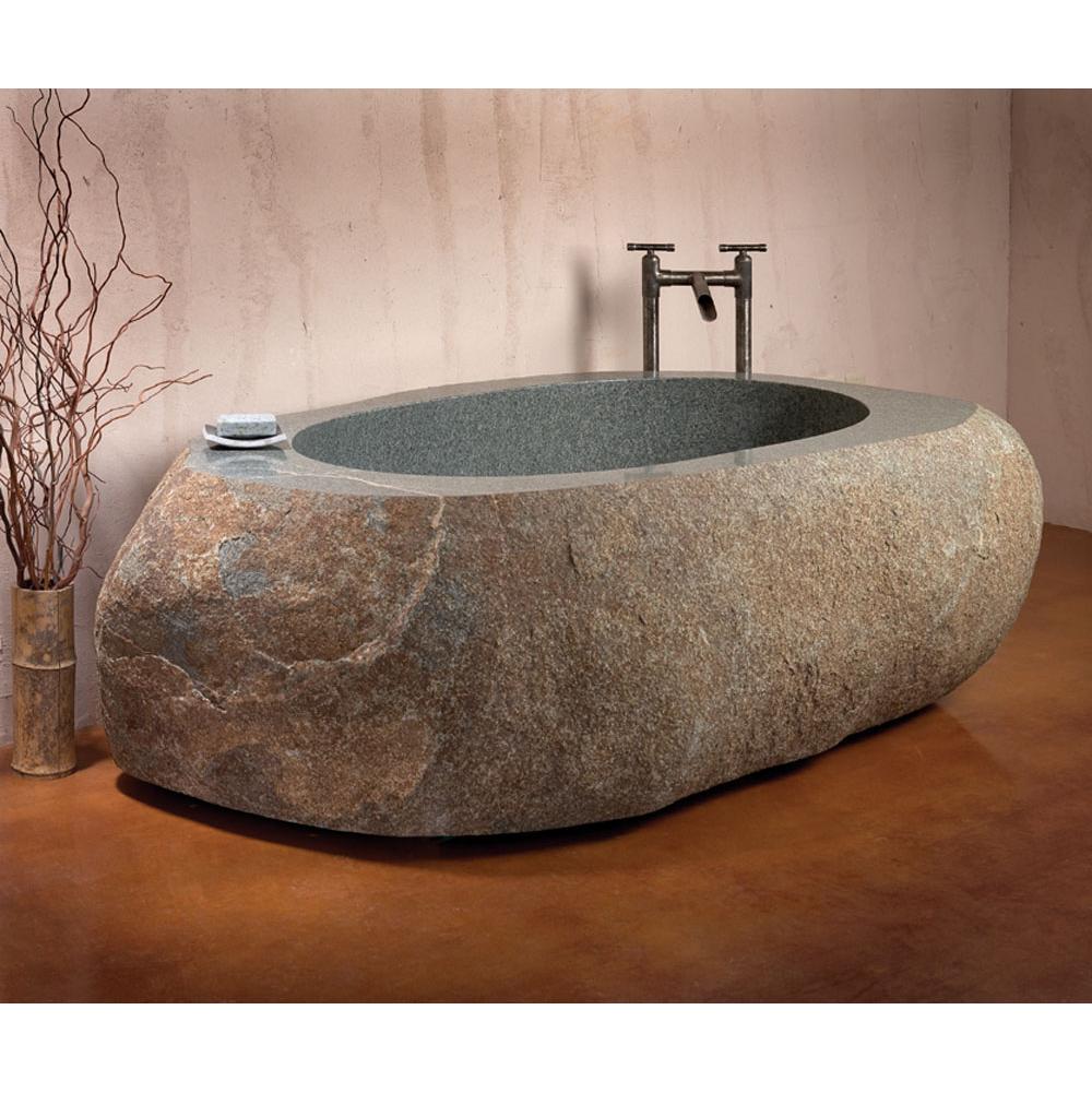 Stone Forest - Natural Bathtub - Granite - Weathered Exterior