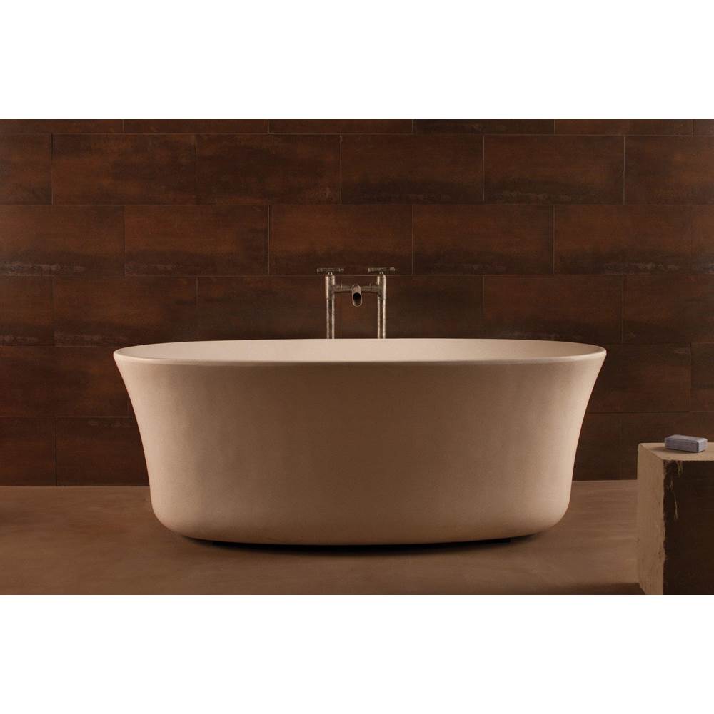 Stone Forest - Calma Bathtub - Papiro Cream Marble