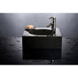 Stone Forest - Cirque Vessel - Black Granite