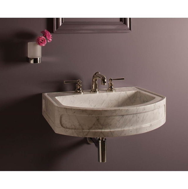 Stone Forest - Harbor Washbasin - Carrara Marble
