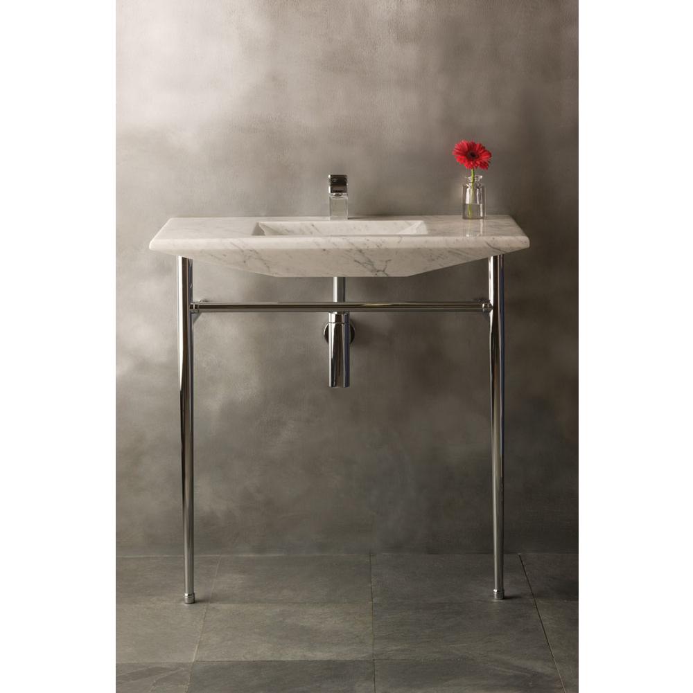 Stone Forest - Cortina Console - Carrara Marble