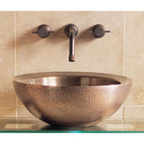 Stone Forest - Small Beveled Copper Vessel - All Copper