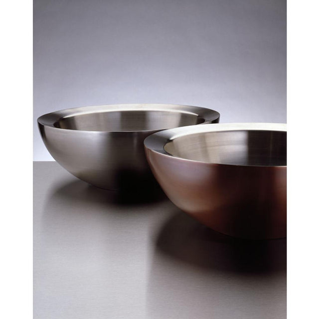 Stone Forest - Small Beveled Stainless Vessel - All Stainless