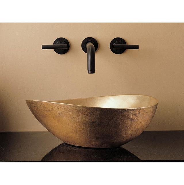 Stone Forest - Papillon Vessel - Golden Bronze Finish