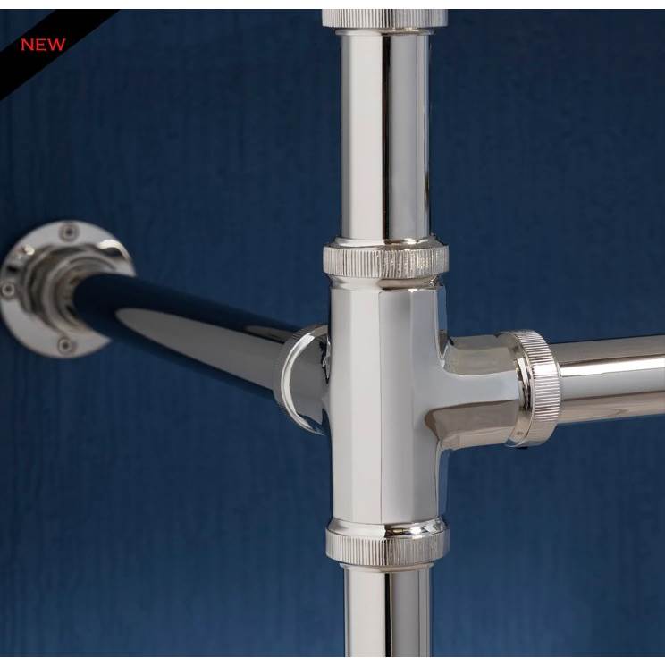 Stone Forest - Facet Elemental Wall Unit For Lumbre And Milano Sinks Only - Polished Nickel
