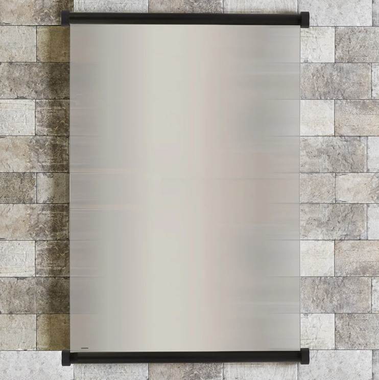 Stone Forest - Facet Elemental Mirror - Matte Black