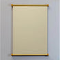 Stone Forest - Facet Elemental Mirror - Aged Brass