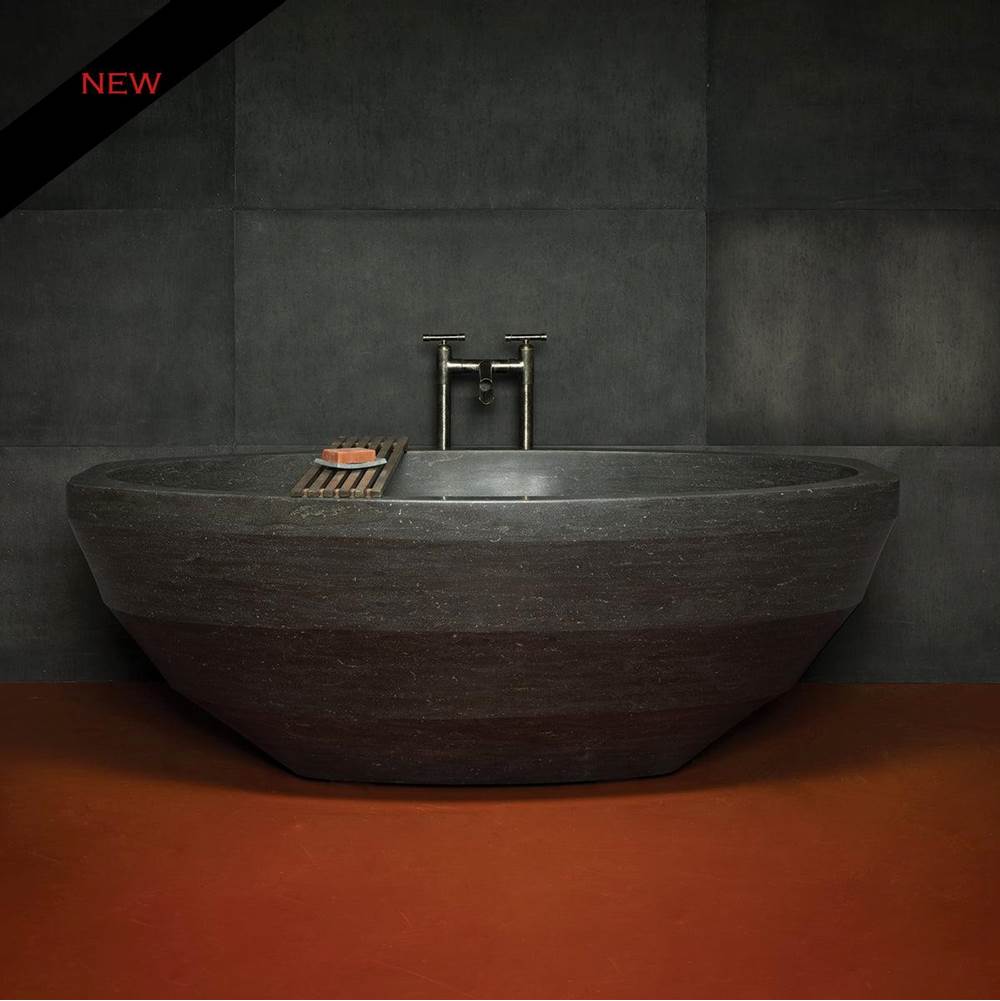 Stone Forest - Facet Bathtub - Noce Basalt