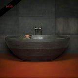 Stone Forest - Facet Bathtub - Noce Basalt