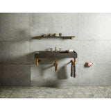 Ventus Bath Sink, 36'', With Faucet Deck.  Specify Faucet Drilling If Required.