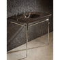 Stone Forest - Console Stand For 36'' Vintage Washbasin - Gun Metal Finish