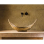 Stone Forest - Bronze Lunette Vessel - Weathered Bronze Finish