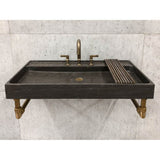 Ventus Bath Sink, 36'', With Faucet Deck.  Specify Faucet Drilling If Required.