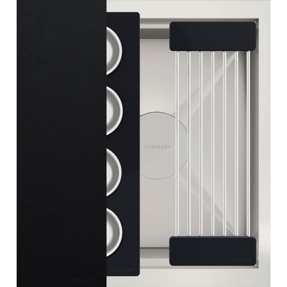 The Galley - Ideal BarStation 18 with Three Tool Bar Kit in Graphite Wood Composite - Graphite Wood Composite