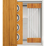 The Galley - Ideal ThinTopE BarStation 18 with Three Tool Bar Kit in Natural Golden Bamboo - Natural Golden Bamboo