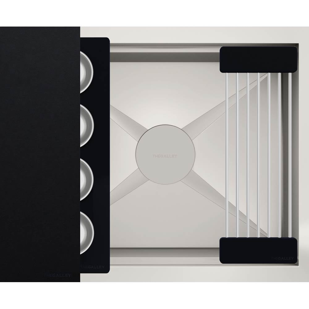 The Galley - Ideal BarStation 2 with Three Tool Bar Kit in Graphite Wood Composite - Graphite Wood Composite