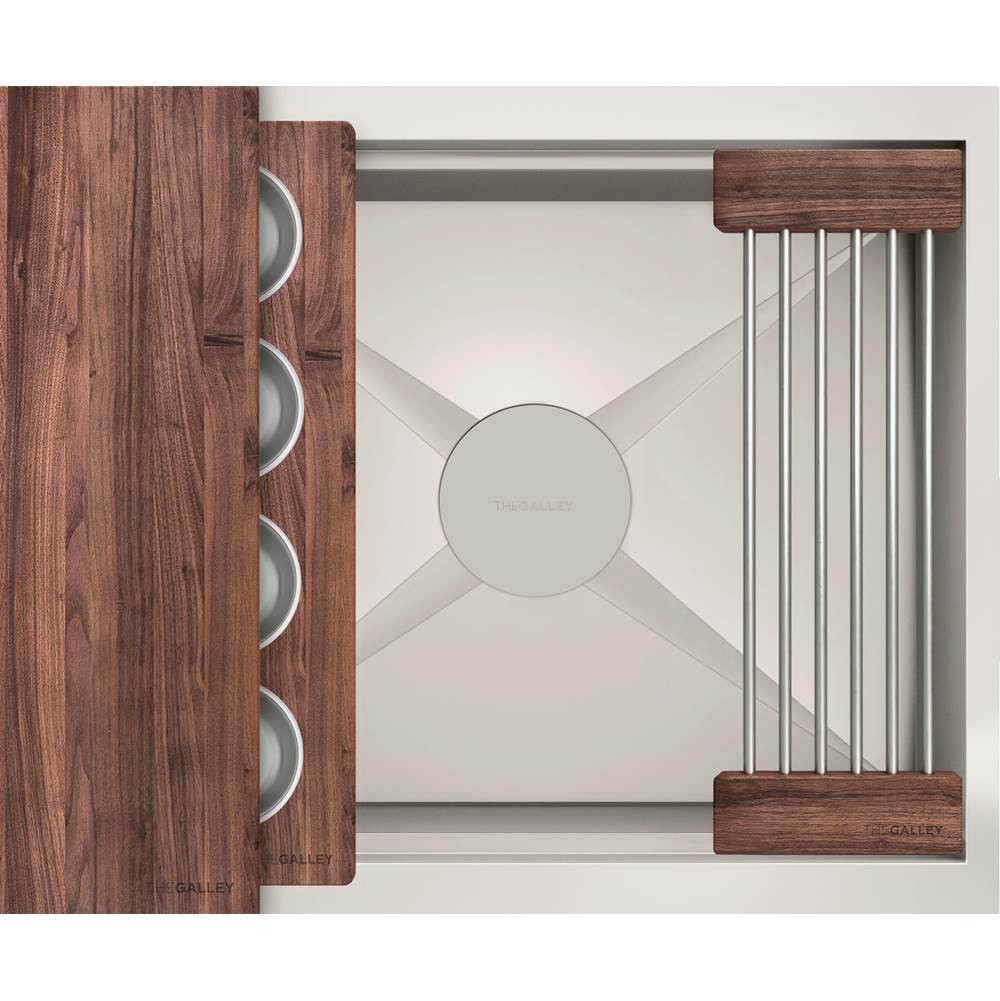 The Galley - Ideal BarStation 2 with Three Tool Bar Kit in American Black Walnut - American Black Walnut