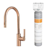 The Galley - Ideal BarTap High Flow in PVD Polished Rose Gold Stainless Steel and Water Filtration System - PVD Polished Rose Gold
