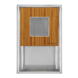 The Galley - Ideal ThinTopE HydroStationE with HydroPlate in Natural Golden Bamboo - Natural Golden Bamboo
