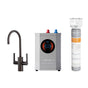 The Galley - Ideal Hot & Cold Tap in PVD Satin Black Stainless Steel, Ideal Digital Hot Water TankE and Water Filtration System - PVD Satin Black