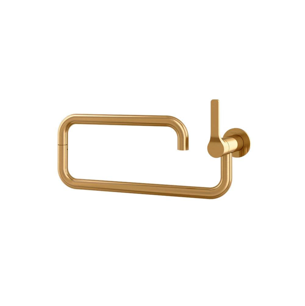 The Galley - Ideal Pot Filler Tap in PVD Brushed Gold Stainless Steel - PVD Brushed Gold