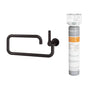 The Galley - Ideal Pot Filler Tap in PVD Satin Black Stainless Steel and Water Filtration System - PVD Satin Black
