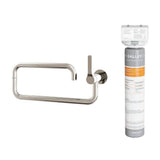 The Galley - Ideal Pot Filler Tap in Polished Stainless Steel and Water Filtration System - Polished Stainless Steel