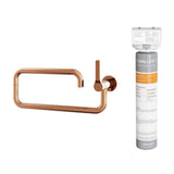 The Galley - Ideal Pot Filler Tap in PVD Polished Rose Gold Stainless Steel and Water Filtration System - PVD Polished Rose Gold