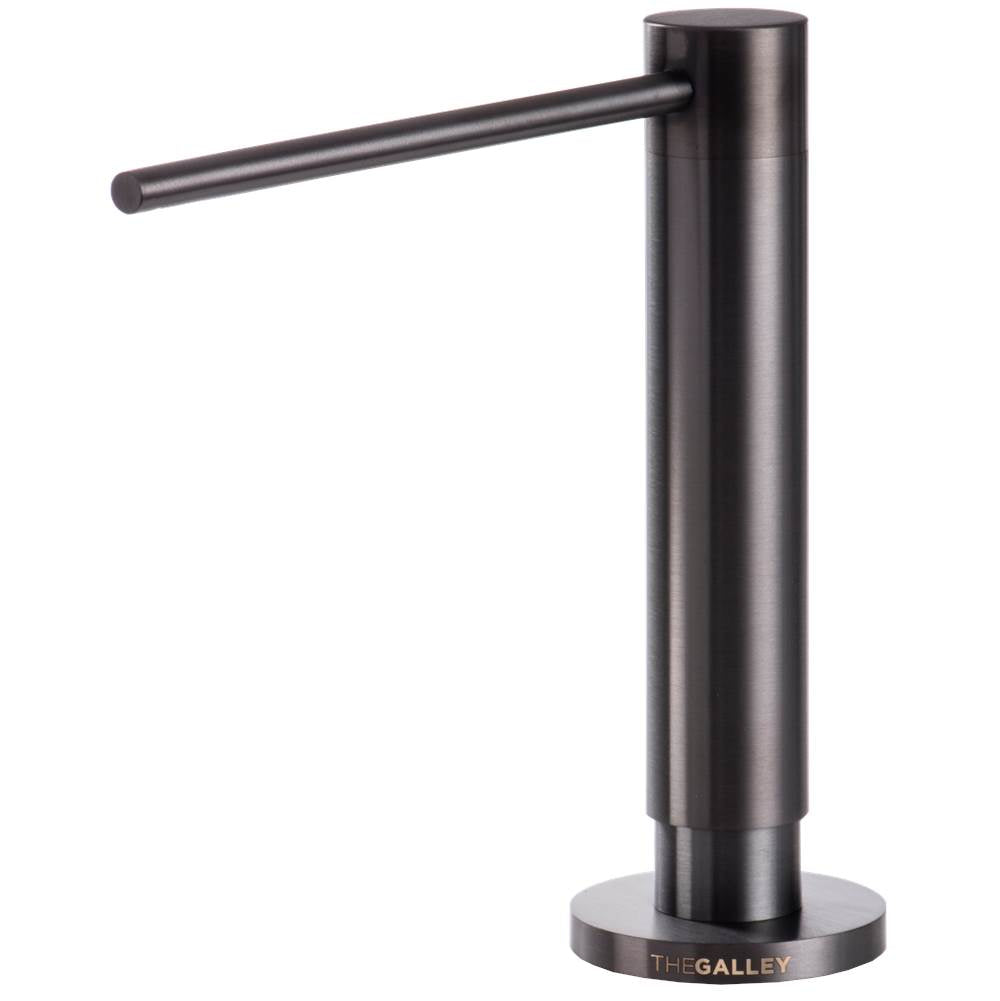 The Galley - Ideal Soap Dispenser in PVD Satin Black Stainless Steel - PVD Satin Black