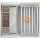 The Galley - Ideal WashStationE 2C with Four Tool Wash Kit in Exclusive Gray Resin / Resin+ - Exclusive Gray Resin