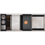 The Galley - Ideal ThinTopE WashStationE 3S + 12'' DryDock Drain Side, Four Tool Wash Kit, One DryDock Tool in Graphite Wood Composite / Graphite Resin+ - Graphite Wood Composite