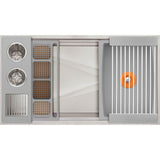 The Galley - Ideal WashStationE 3S with Four Tool Wash Kit in Exclusive Gray Resin / Resin+ - Exclusive Gray Resin