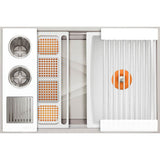The Galley - Ideal WashStationE 30S with Four Tool Wash Kit in Designer White Resin / Resin+ - Designer White Resin