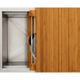 The Galley - Ideal Workstation 2C with Five Tool Culinary Kit in Natural Golden Bamboo - Natural Golden Bamboo