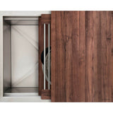 The Galley - Ideal Workstation 2C with Five Tool Culinary Kit in American Black Walnut - American Black Walnut