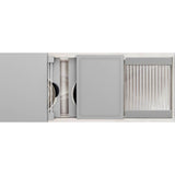 The Galley - Ideal Workstation 3S + 12'' DryDock Drain Side, Five Tool Culinary Kit, One DryDock Tool in Exclusive Gray Resin - Exclusive Gray Resin
