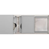 The Galley - Ideal ThinTopE Workstation 3S + 12'' DryDock Drain Side, Five Tool Culinary Kit, One DryDock Tool in Exclusive Gray Resin - Exclusive Gray Resin