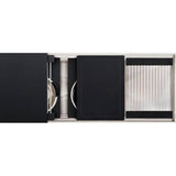 The Galley - Ideal ThinTopE Workstation 3S + 12'' DryDock Drain Side, Five Tool Culinary Kit, One DryDock Tool in Graphite Wood Composite - Graphite Wood Composite