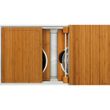 The Galley - Ideal ThinTopE Workstation 3S with Five Tool Culinary Kit in Natural Golden Bamboo - Natural Golden Bamboo