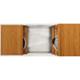 The Galley - Ideal Workstation 4S with Five Tool Culinary Kit in Natural Golden Bamboo - Natural Golden Bamboo
