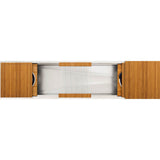 The Galley - Ideal Workstation 7S with Eight Tool Culinary Kit in Natural Golden Bamboo - Natural Golden Bamboo